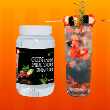 Gin Con Frutos Rojos 500ml