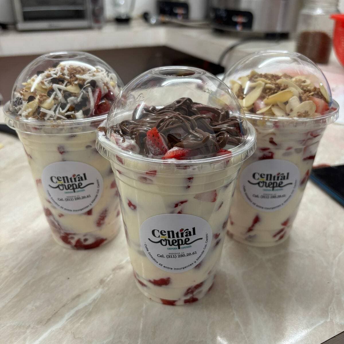 Fresas Con Crema Grandes