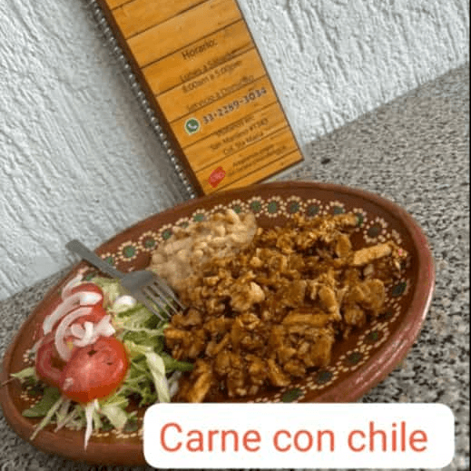 Orden de Carne con Chile