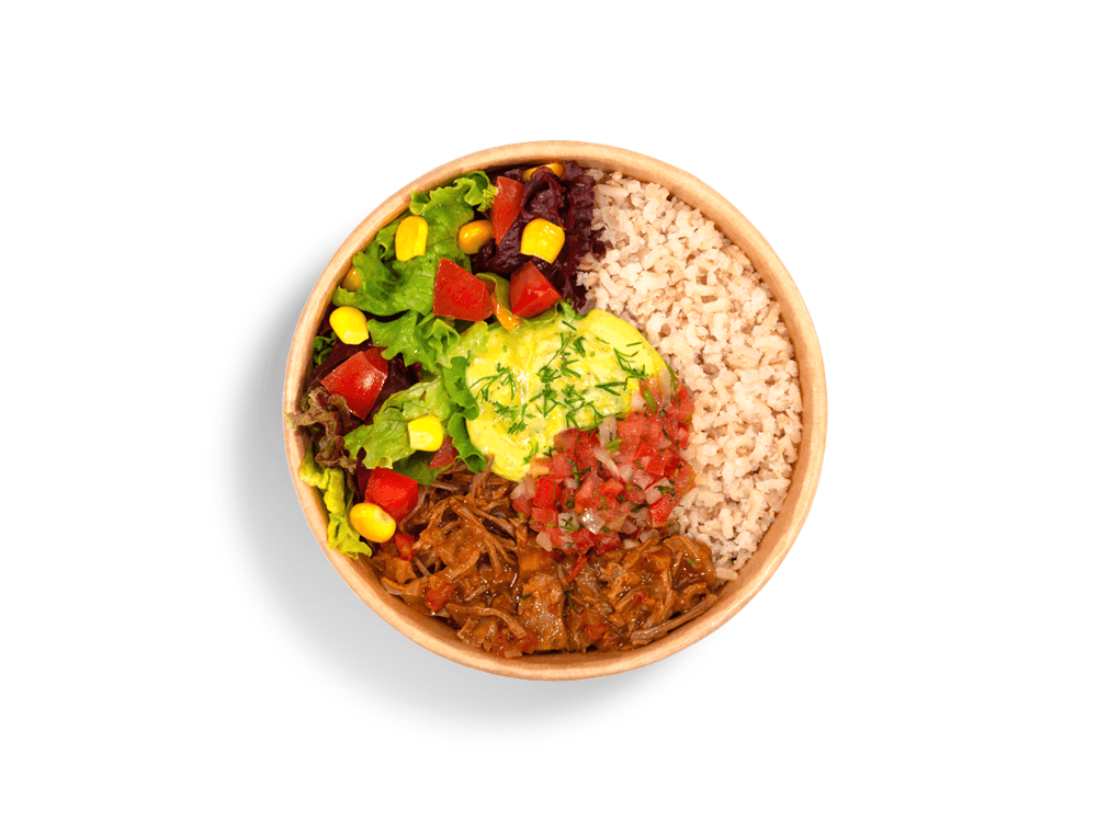 Promo Bowl Res desmechada Saludable