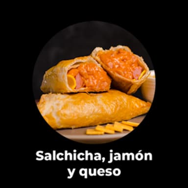 Salchicha, Jamón y Queso
