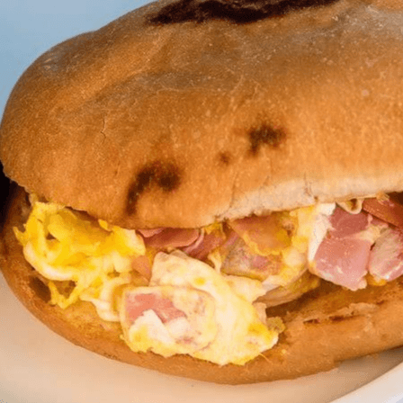 Torta de Huevo con Jamón Chica