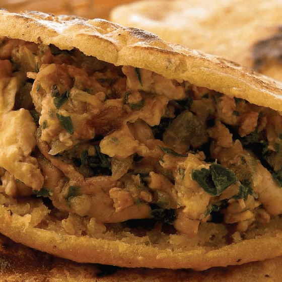 gordita frita de bistec