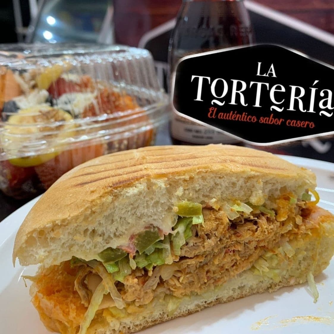 TORTA DE PIERNA ENCHILADA