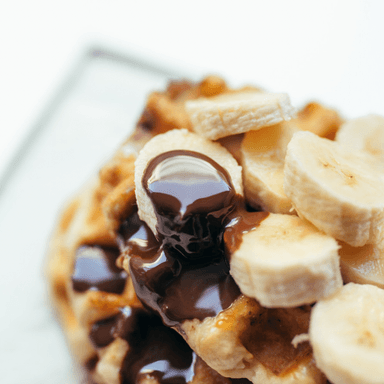 Waffle NUTELLA con Plátano
