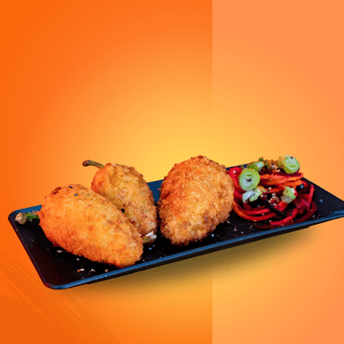 Chilitos Güeros Rellenos de Pollo