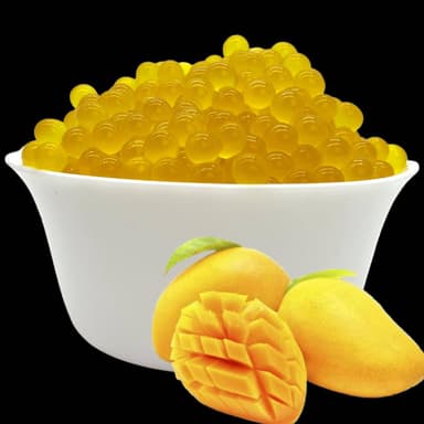CALPICO CON PERLAS EXPLOSIVAS DE MANGO