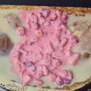 Crepa de Fresas con Crema