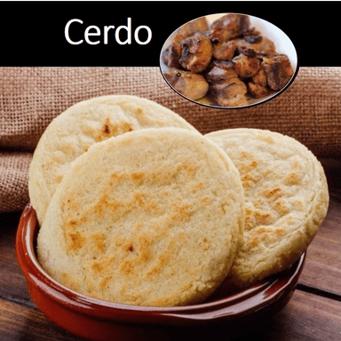Arepa con Cerdo