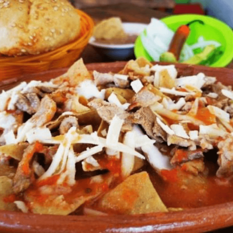 Chilaquiles Rojos Grandes