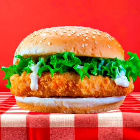 Hamburguesa de Pollo Norteña