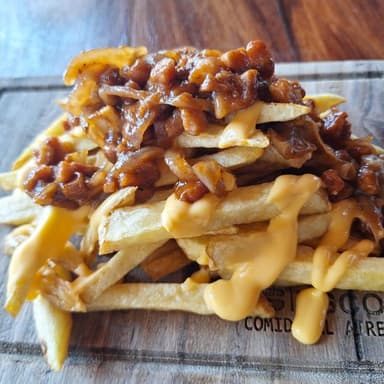 Papas a la Francesa con Mermelada de Tocino