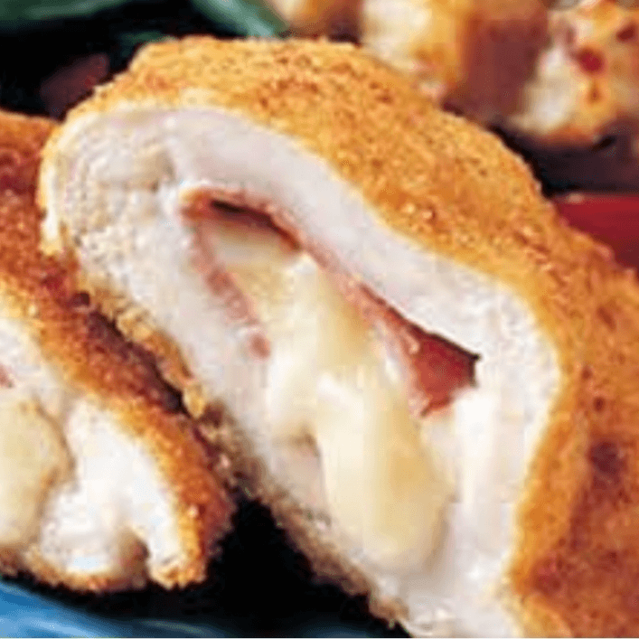 PECHUGA RELLENA DE JAMÓN Y QUESO