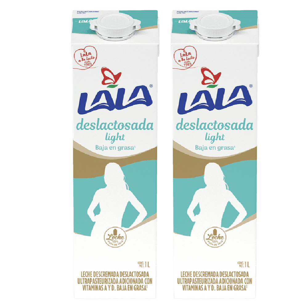 2 UHT Lala Deslac Light 1L Uedge Wcap