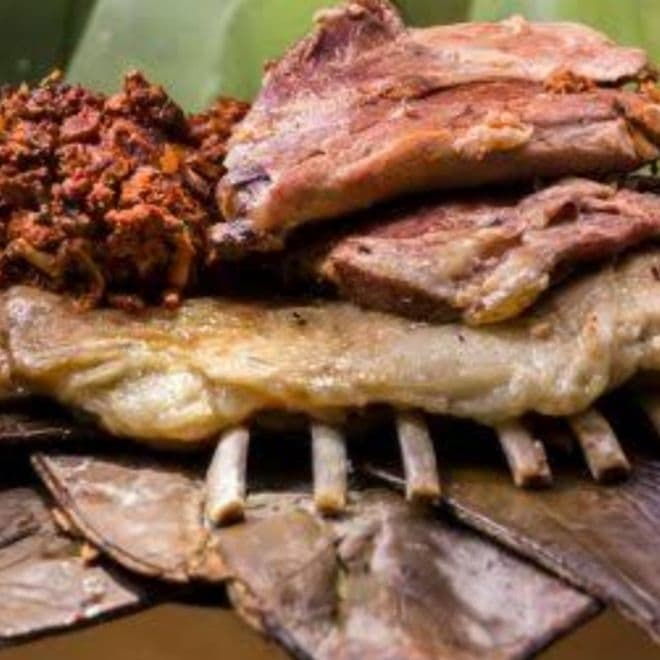 Barbacoa 1/2 Kilo y 2 Lt Consome