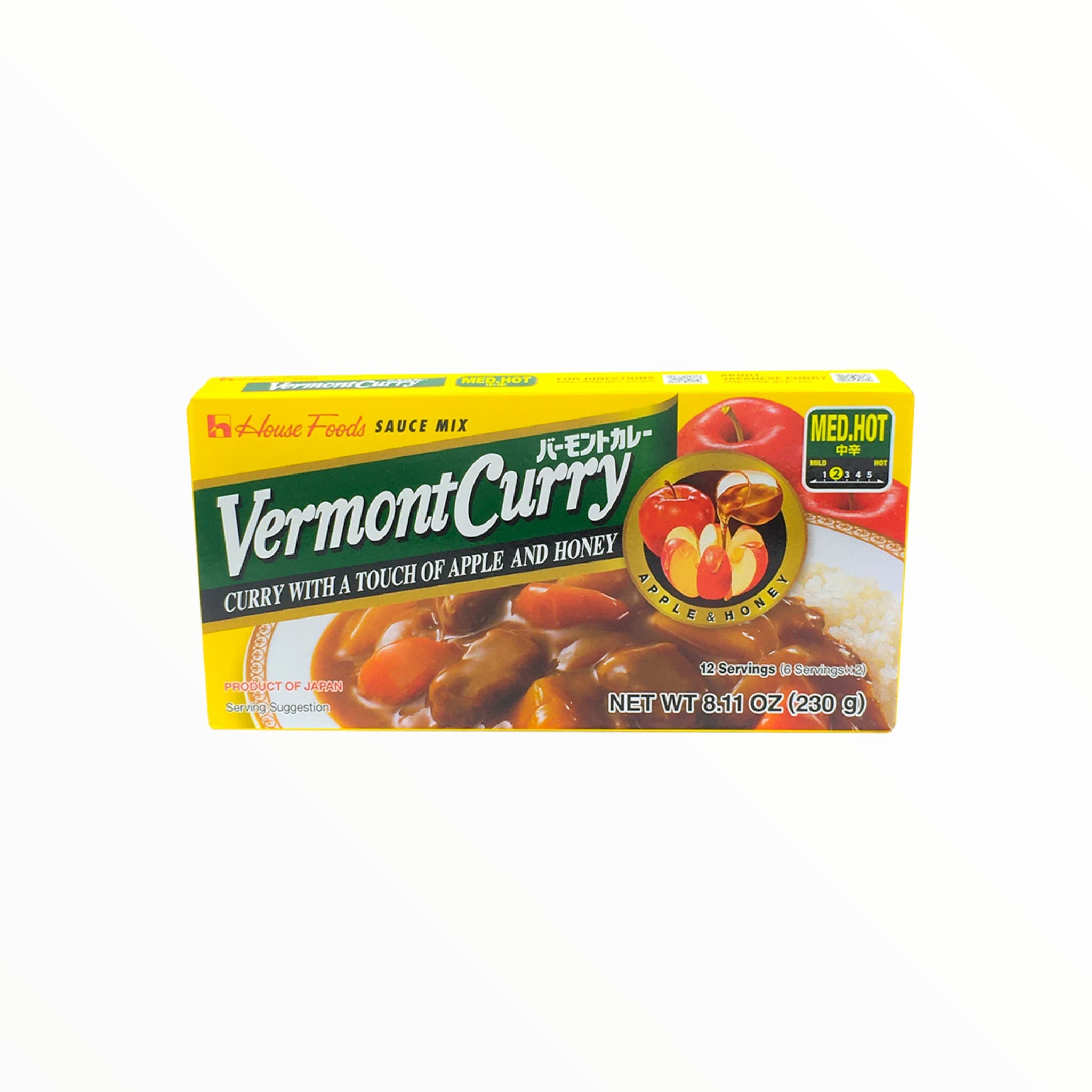 Vermont Curry Medio Picante 230 g - SE-SYE550-0607