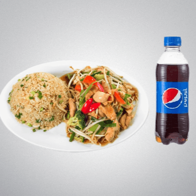 Combinado y Pepsi 355 ml