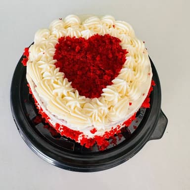 MiniPasteles de Corazón ❤️Redvelvet con Crema Phil