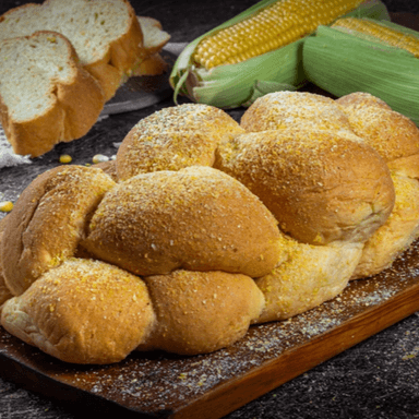 Pan Trenza de Maíz