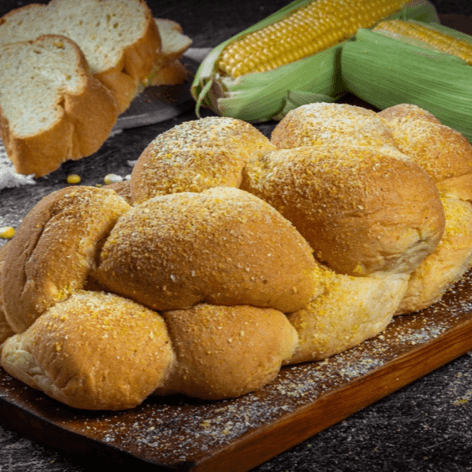 Pan Trenza de Maíz