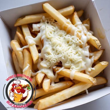 Porcion de Papas Personal Topping de Queso Blanco