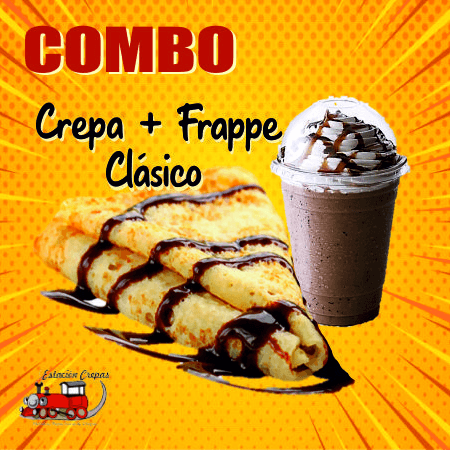 COMBO- CREPA + FRAPPUCCINO