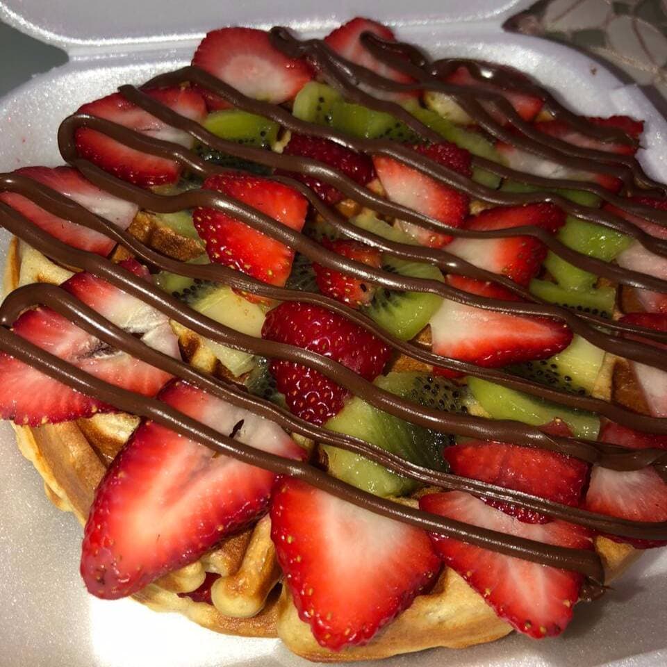 Waffle Coctel Doble