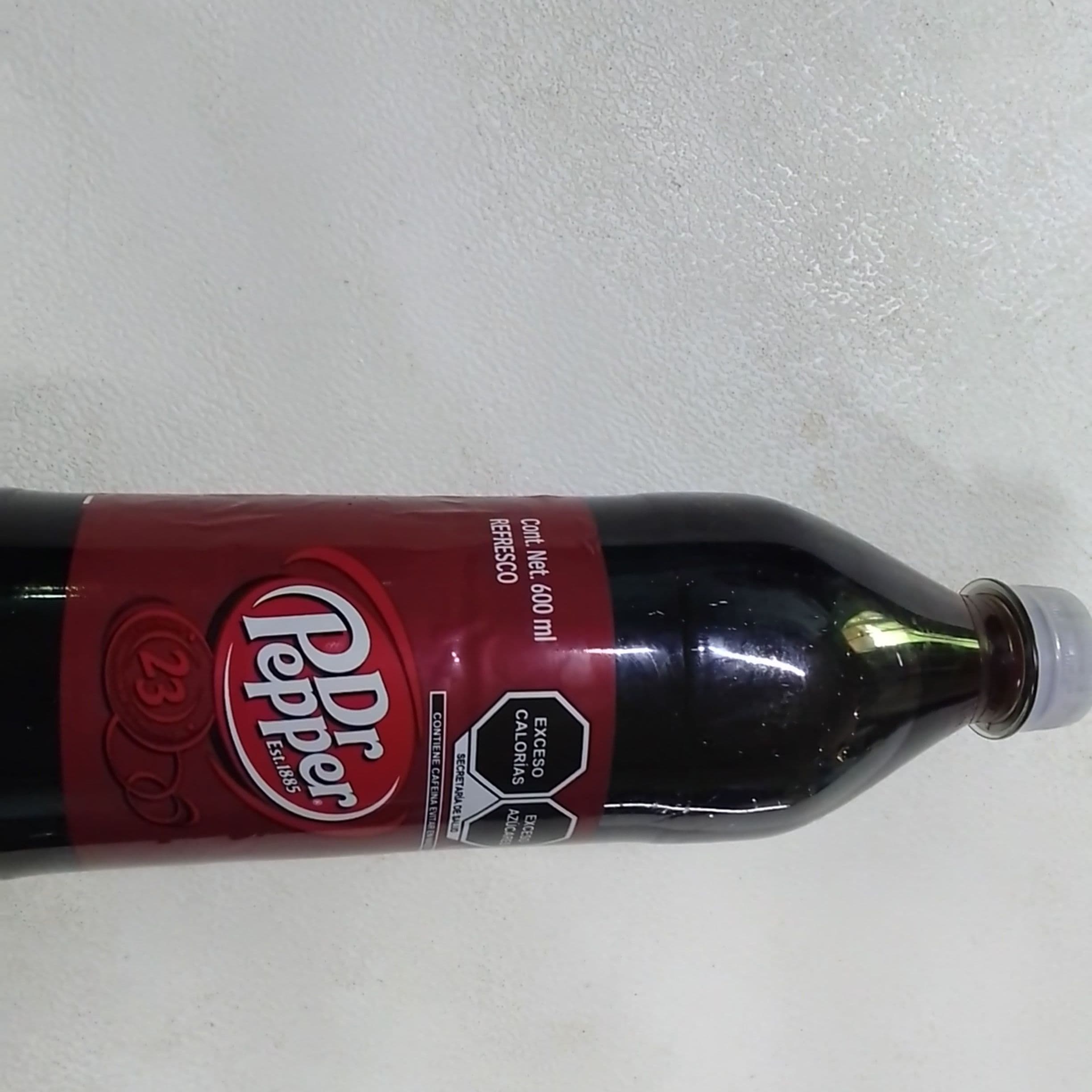 DR  PEPPER ORIGINAL PET DE 600 ML.