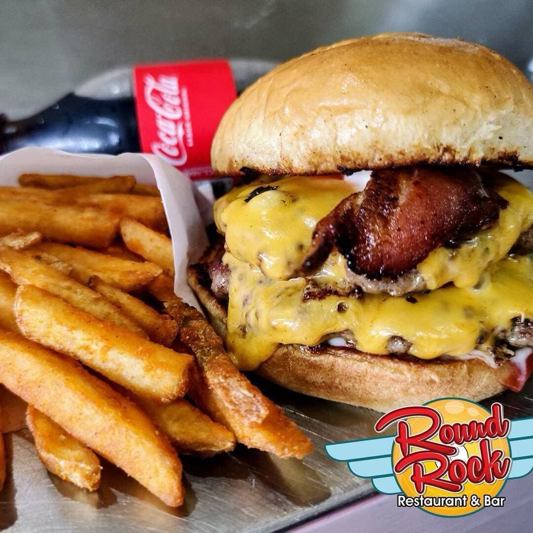 Combo Jr Doblebacon Cheese /papas y Refresco