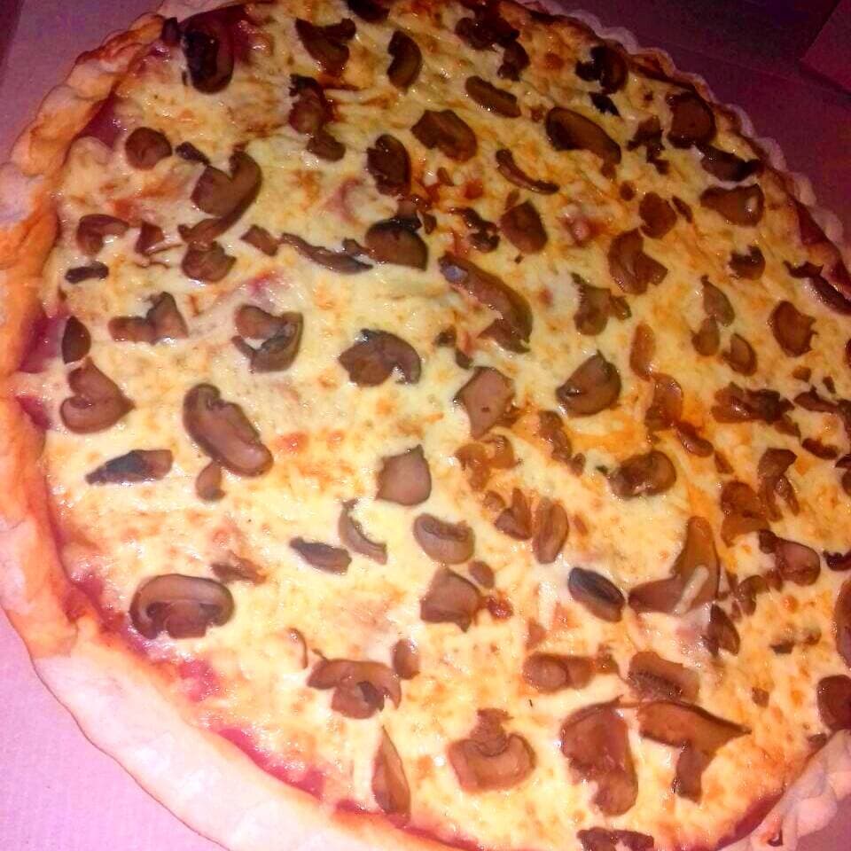 Champiñón y queso