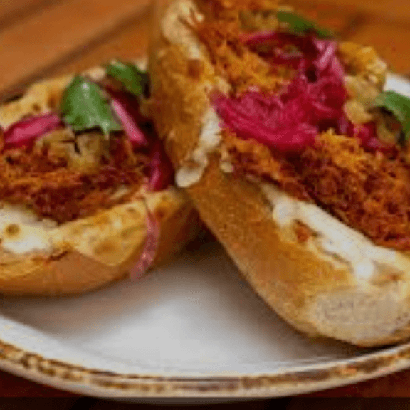 Molletes de Cochinita