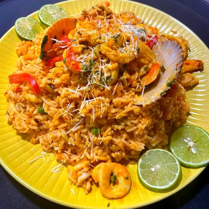 Arroz con Mariscos.
