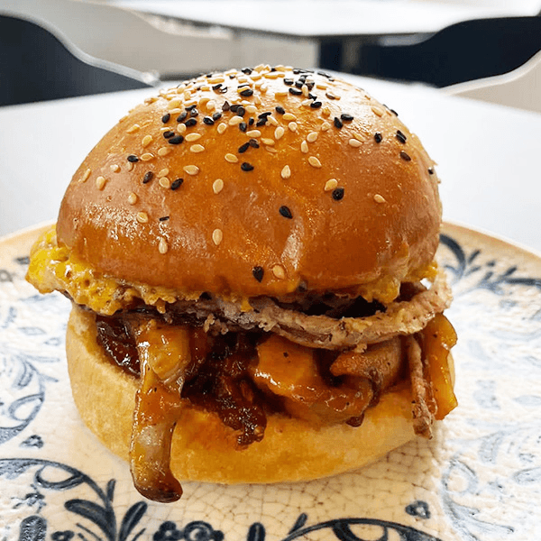 Sánduche Pulled Pork Veggie