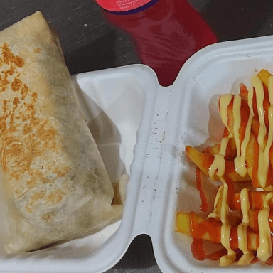 Mini Combo Burrito de Carne Mechada