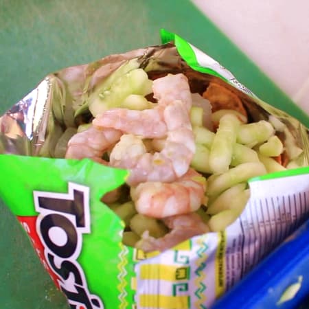 Tosti Camarón Crudo