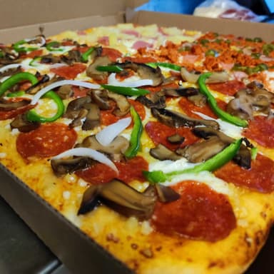 Pizza Cuadrada