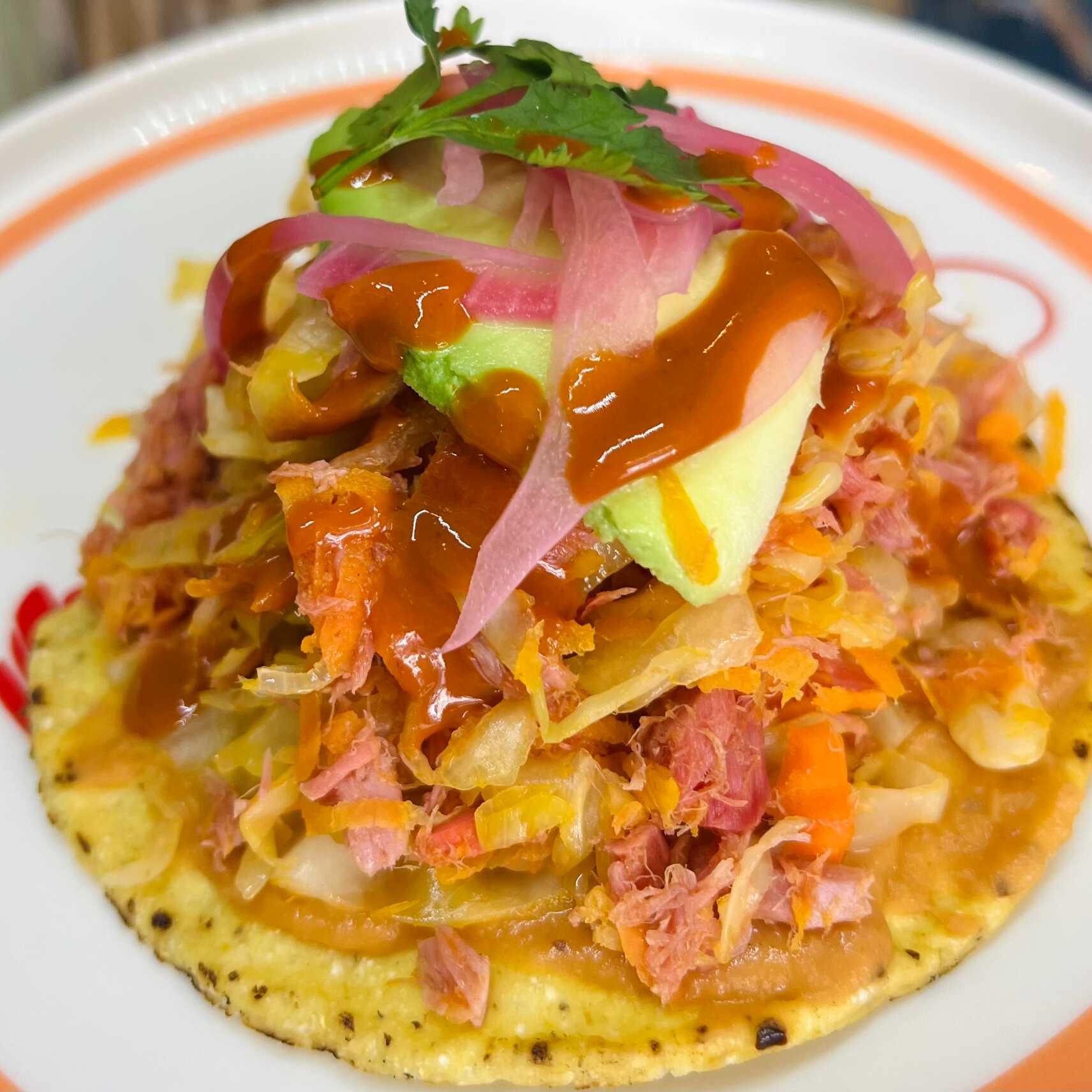 Tostada de Marlin