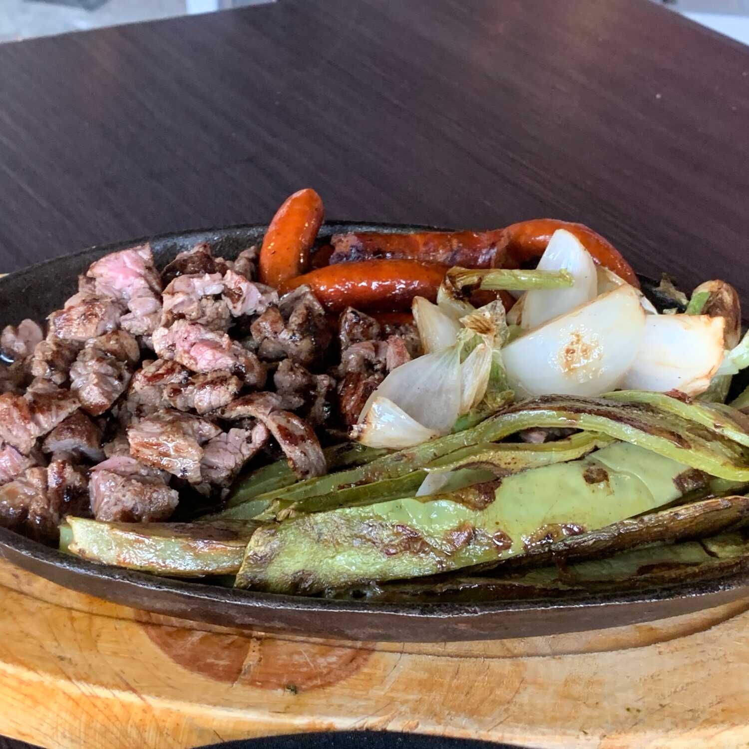 1/2 Kg de Arrachera con Chistorra