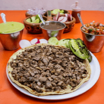 Chorreada con Asada
