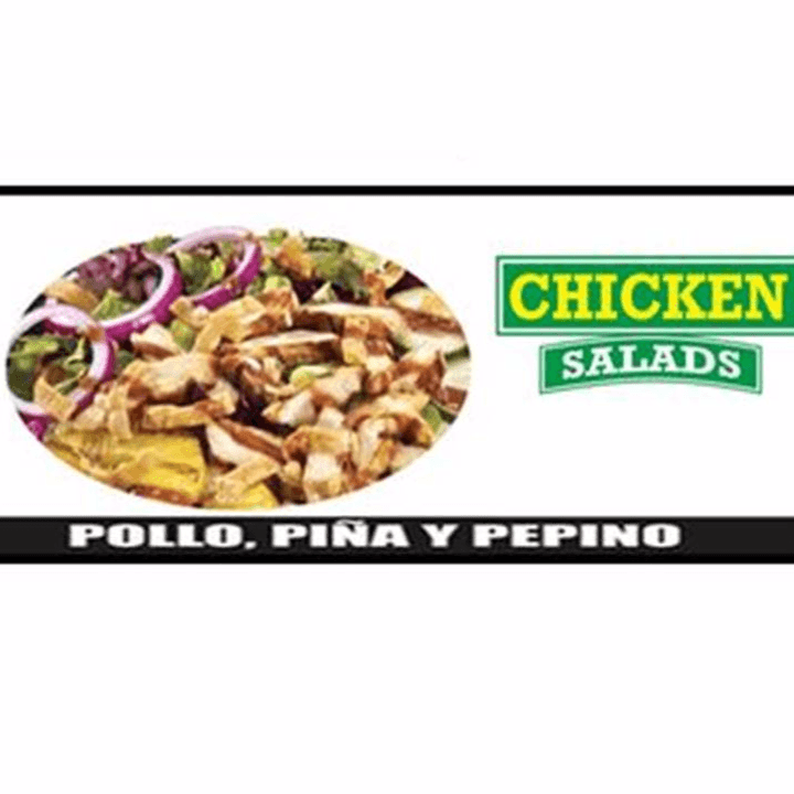 Ensalada Pollo Asado Piña Pepino