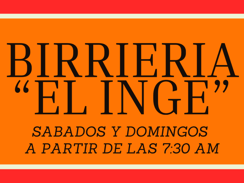 BIRRIERIA "EL INGE"