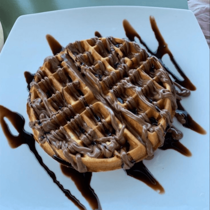 Waffle de Galleta Oreo