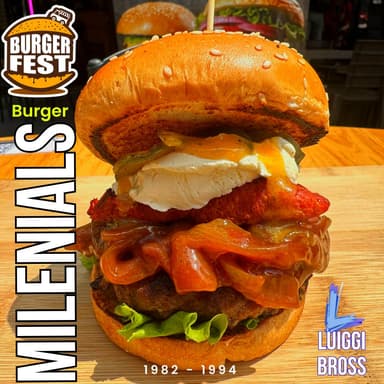 Burger Fest - Generación Milenials