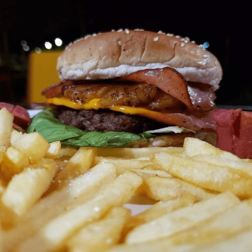 Hamburguesa Hawaiana