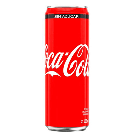 Coca Cola sin Azúcar 355 Ml