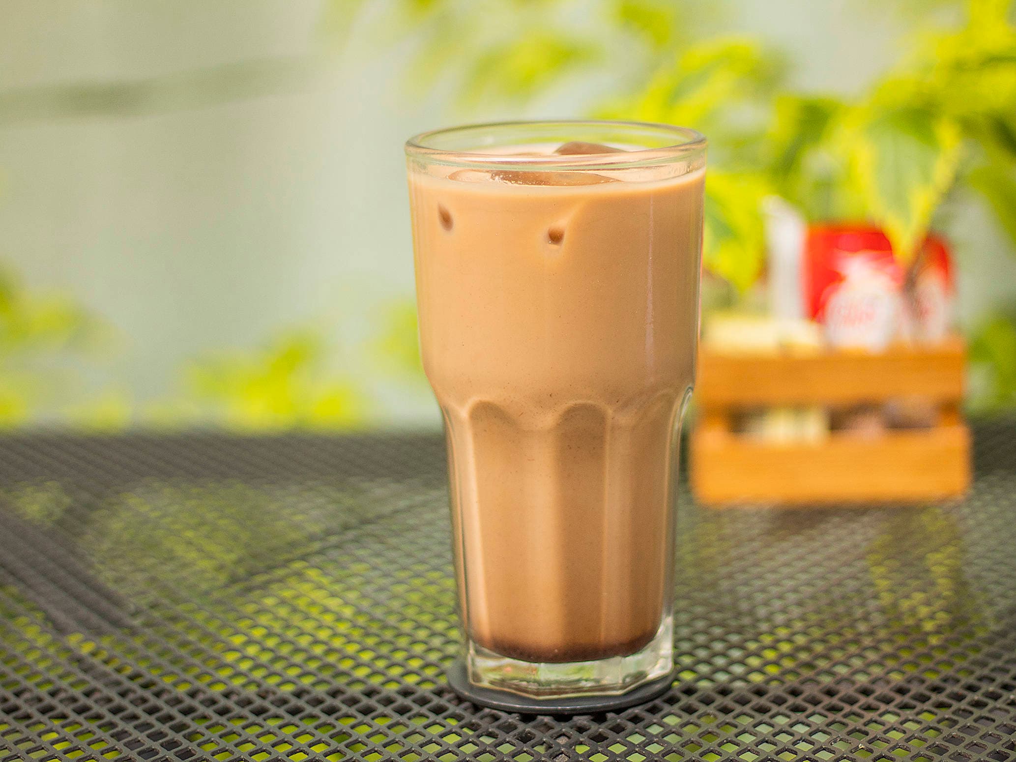 Latte moka frio