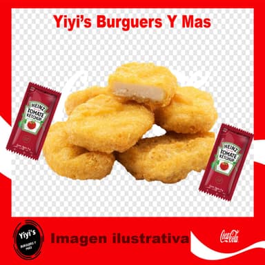 Nuggets de Pollo 6 Piezas