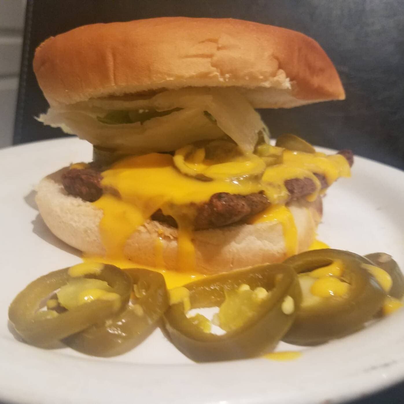 Bacon Cheese Jalapeño Burger