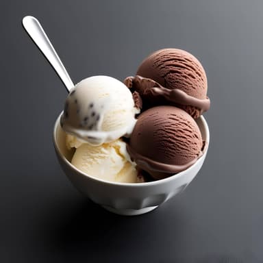 HELADO DE VAINILLA & CHOCOLATE (COPA)