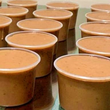 Frijoles puercos medio litro